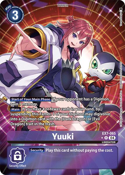 Yuuki [EX7-065] (Alternate Art) [Digimon LIBERATOR] | Devastation Store