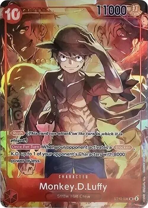 Monkey.D.Luffy (Treasure Booster Set) [One Piece Promotion Cards] | Devastation Store