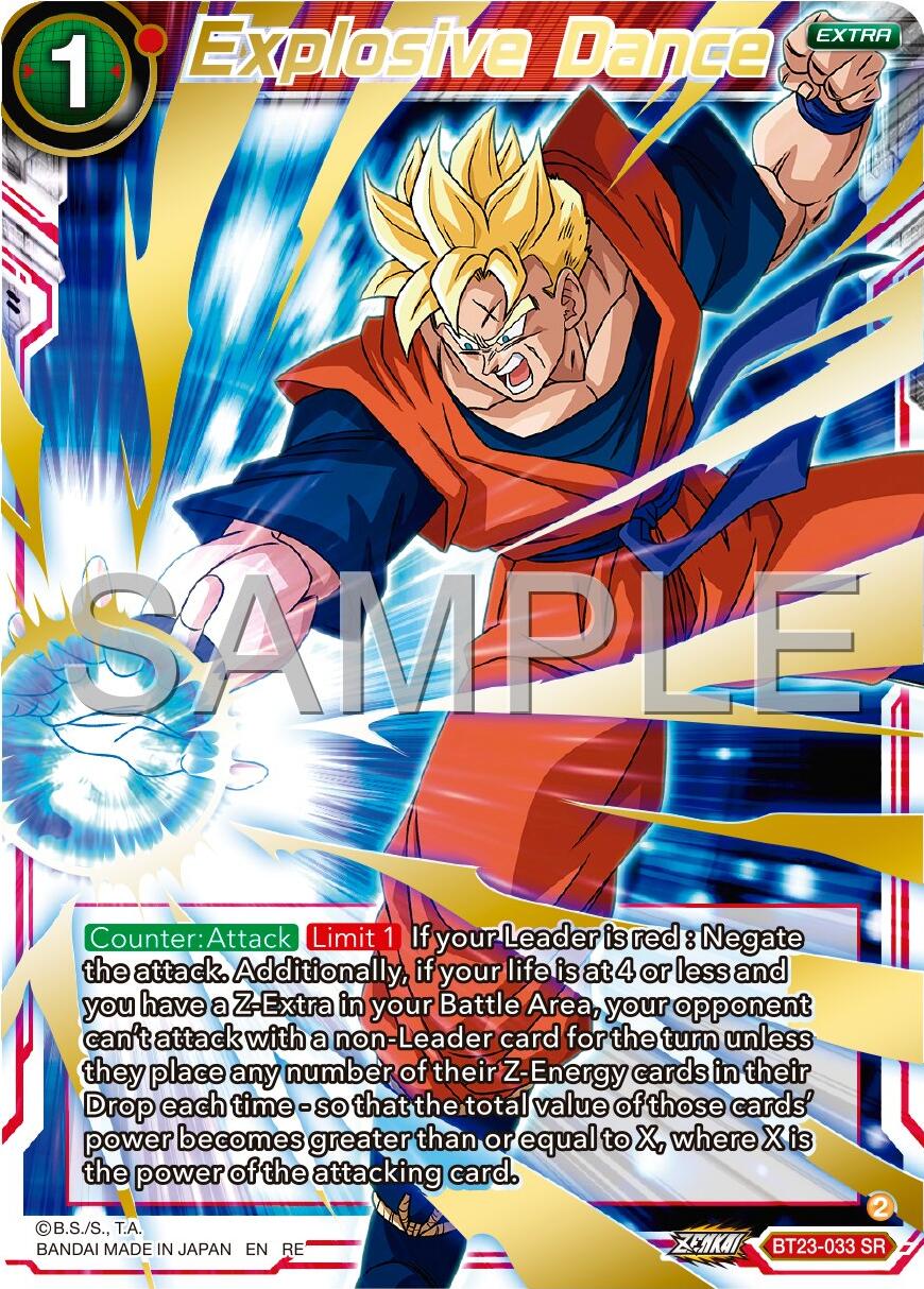 Explosive Dance (Reprint) (BT23-033) [Premium 7th Anniversary Box 2024] | Devastation Store