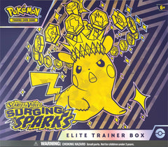 Pokemon TCG Scarlet & Violet: Surging Sparks - Elite Trainer Box | Devastation Store