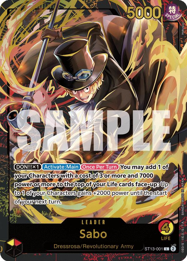 Sabo (Premium Card Collection -Leader Collection-) [One Piece Promotion Cards] | Devastation Store