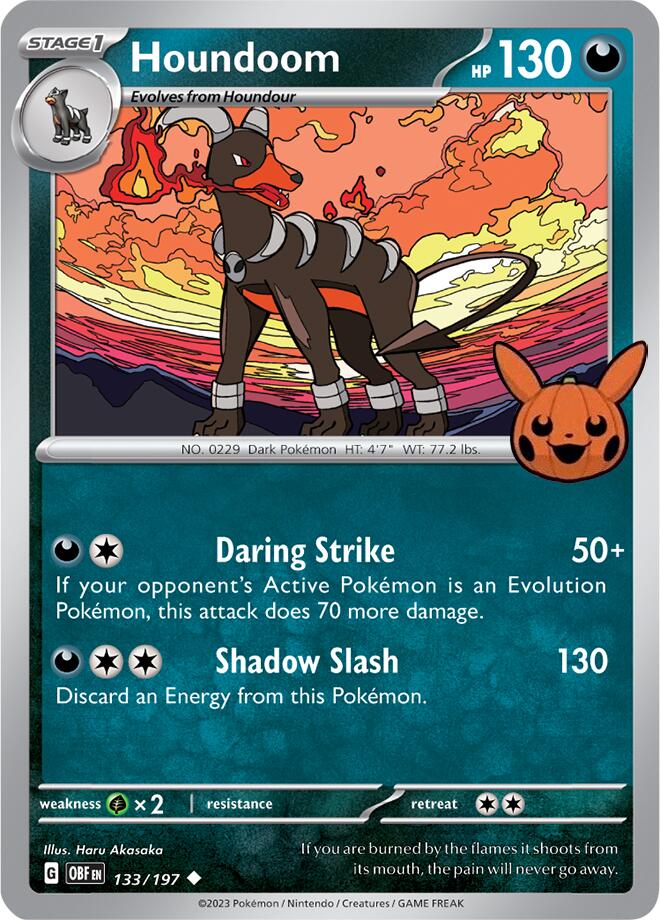 Houndoom (133/197) [Trick or Trade 2024] | Devastation Store