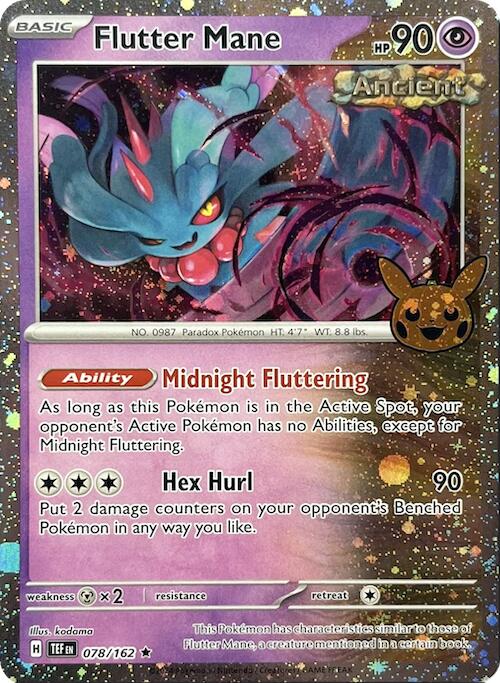 Flutter Mane (078/162) (Cosmos Holo) [Trick or Trade 2024] | Devastation Store