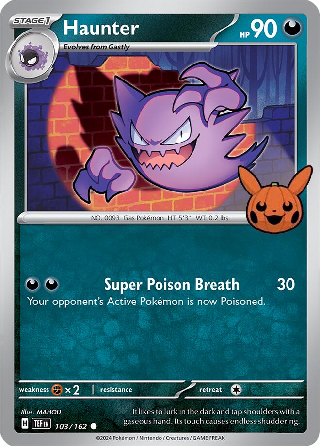 Haunter (103/162) [Trick or Trade 2024] | Devastation Store