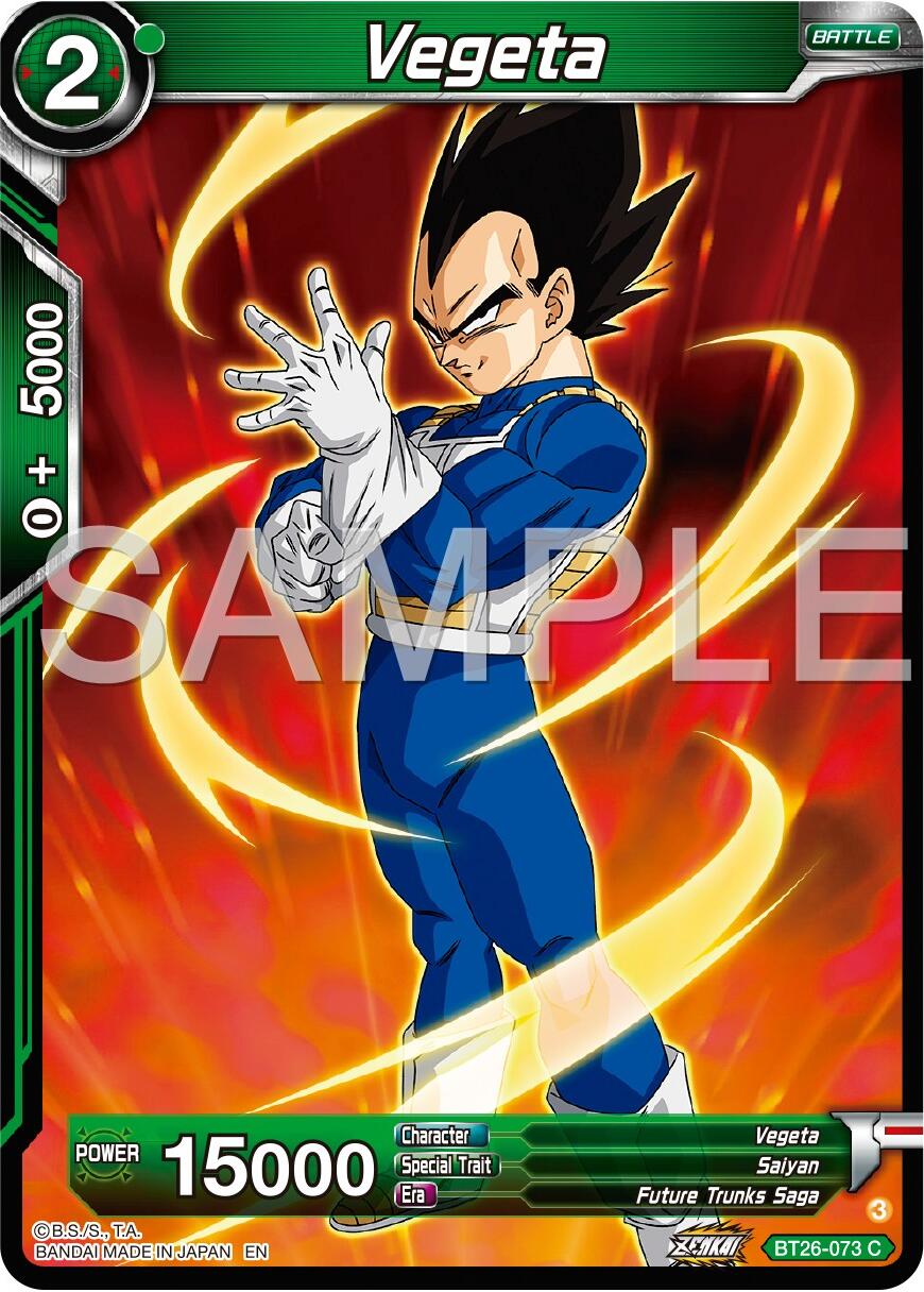 Vegeta (BT26-073) [Ultimate Advent] | Devastation Store