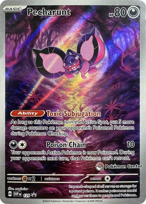 Pecharunt (129) (Pokemon Center Exclusive) [Scarlet & Violet: Black Star Promos] | Devastation Store