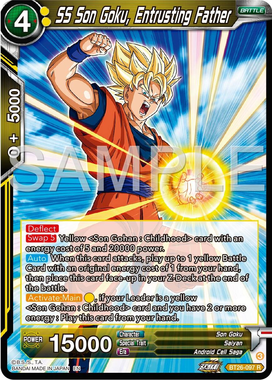 SS Son Goku, Entrusting Father (BT26-097) [Ultimate Advent] | Devastation Store