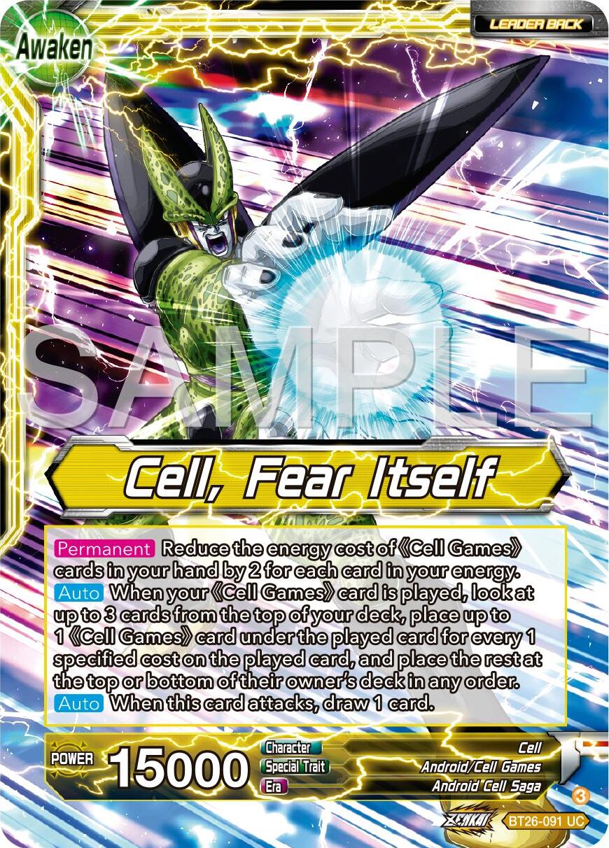 Cell // Cell, Fear Itself (BT26-091) [Ultimate Advent] | Devastation Store