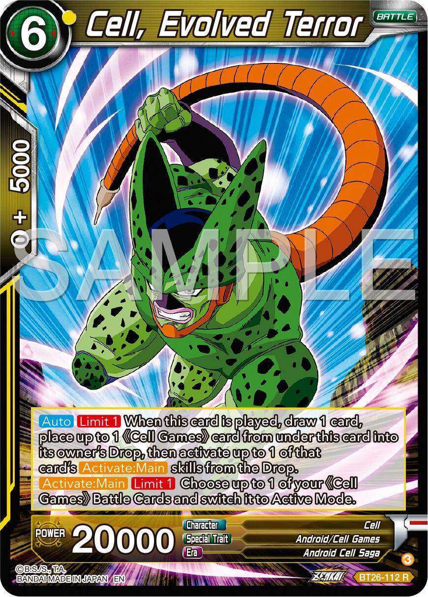 Cell, Evolvd Terror (BT26-112) [Ultimate Advent] | Devastation Store