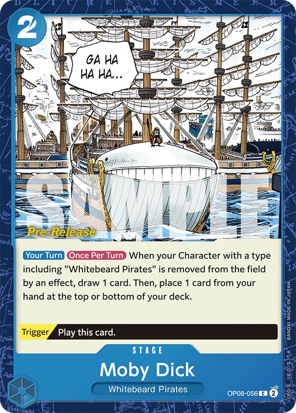 Moby Dick [Two Legends Pre-Release Cards] | Devastation Store