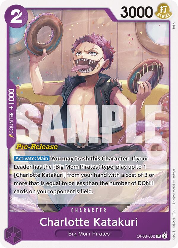 Charlotte Katakuri [Two Legends Pre-Release Cards] | Devastation Store