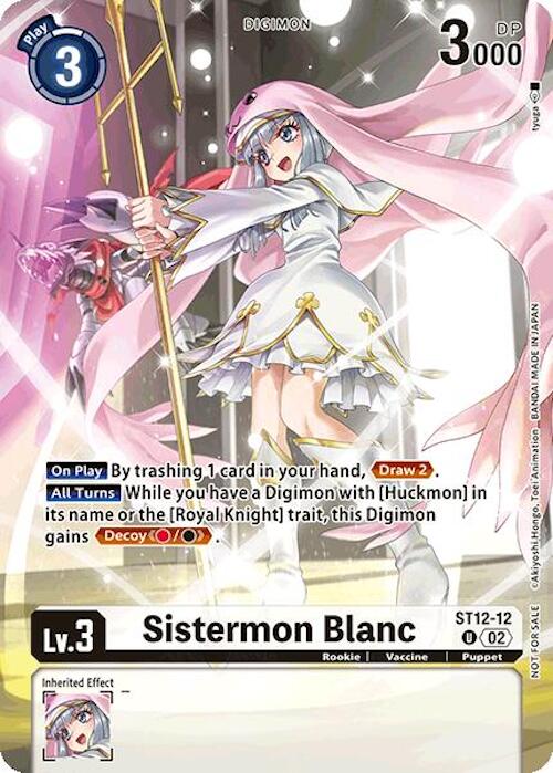 Sistermon Blanc [ST12-12] (Event Pack 7) [Starter Deck: Jesmon] | Devastation Store