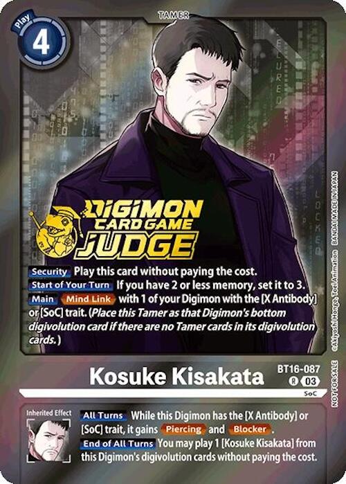 Kosuke Kisakata [BT16-087] (Judge Pack 6) [Beginning Observer] | Devastation Store