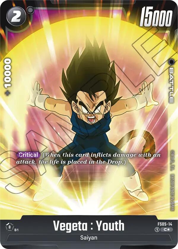 Vegeta : Youth (Bonus Pack Alternate Art) [Starter Deck: Bardock] | Devastation Store