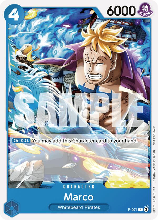 Marco [One Piece Promotion Cards] | Devastation Store