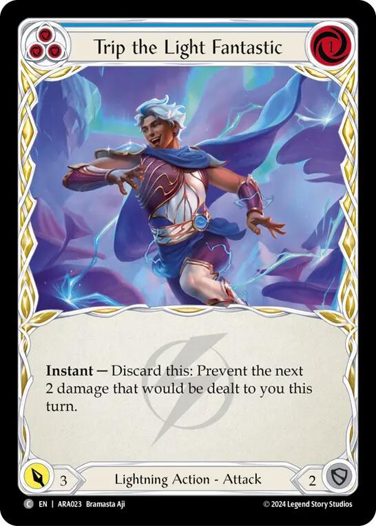 Trip the Light Fantastic (Blue) [ARA023] (Rosetta Aurora Blitz Deck) | Devastation Store
