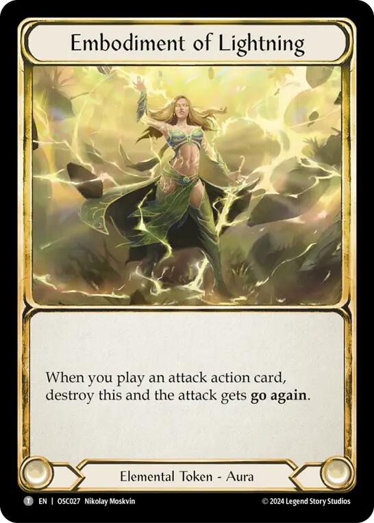 Embodiment of Lightning [OSC027] (Rosetta Oscilio Blitz Deck) | Devastation Store