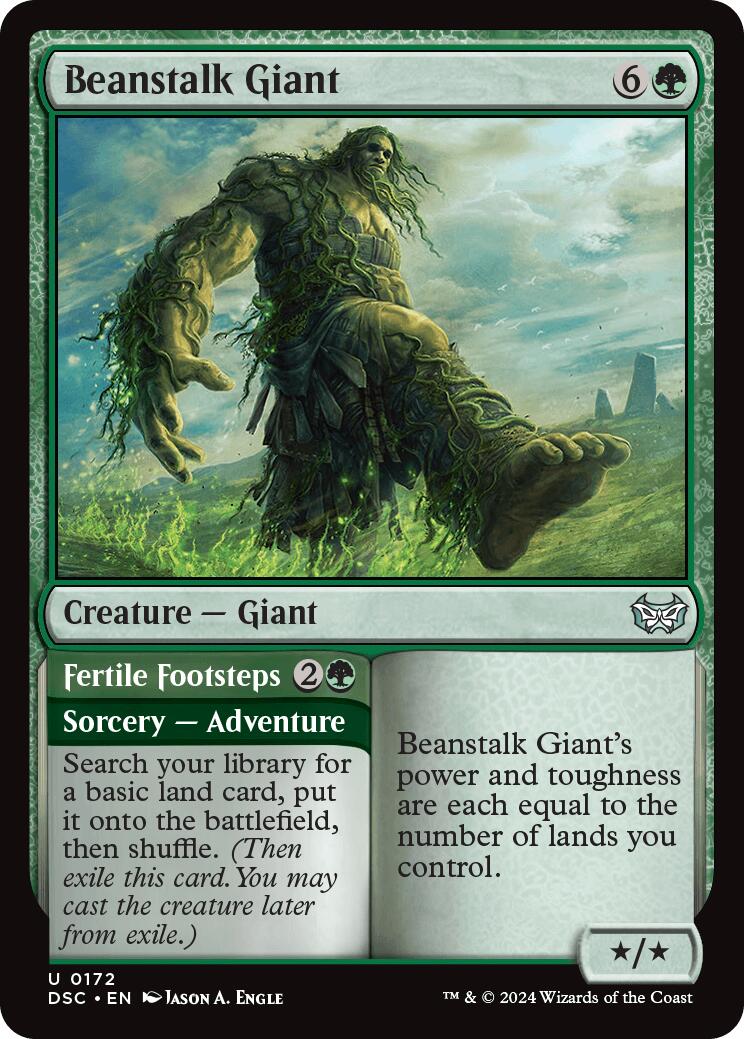 Beanstalk Giant [Duskmourn: House of Horror Commander] | Devastation Store