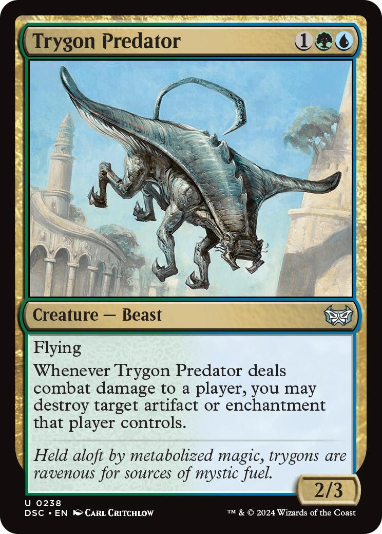 Trygon Predator [Duskmourn: House of Horror Commander] | Devastation Store