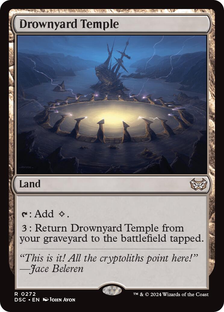 Drownyard Temple [Duskmourn: House of Horror Commander] | Devastation Store