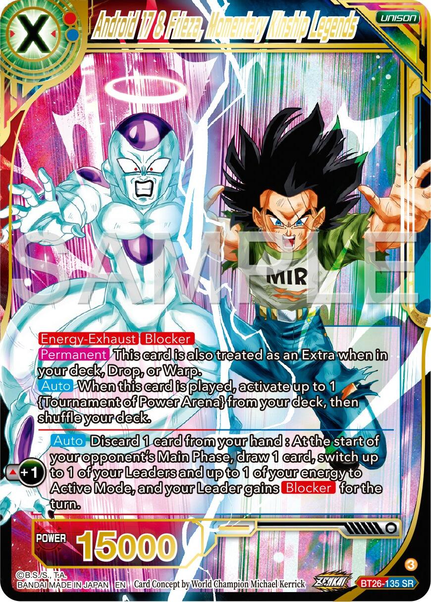 Android 17 & Frieza, Momentary Kinship Legends (BT26-135) [Ultimate Advent] | Devastation Store