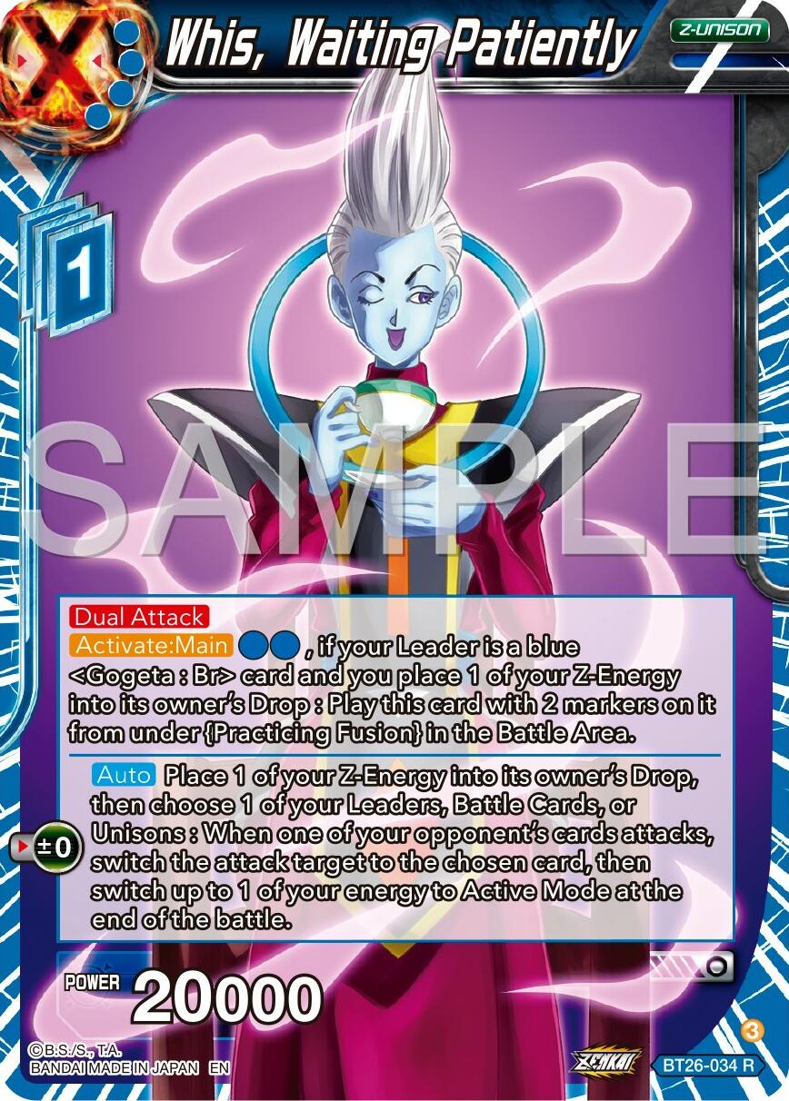 Whis, Waiting Patiently (BT26-034) [Ultimate Advent] | Devastation Store