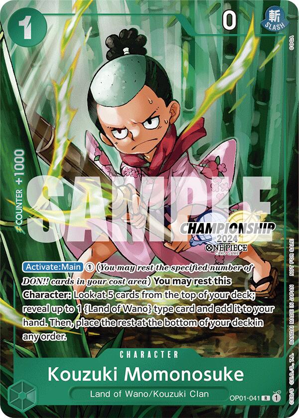 Kouzuki Momonosuke (CS 2024 Celebration Pack) [One Piece Promotion Cards] | Devastation Store