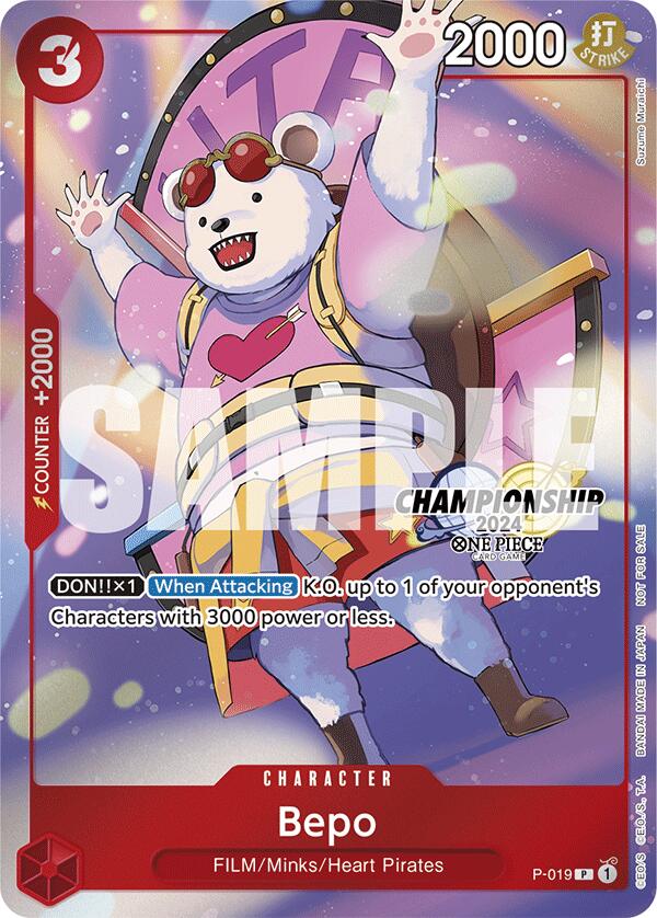 Bepo (CS 2024 Celebration Pack) [One Piece Promotion Cards] | Devastation Store