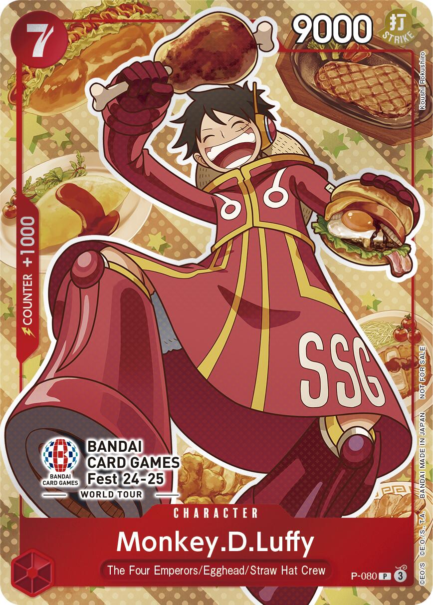 Monkey.D.Luffy (Bandai Card Games Fest 24-25) [One Piece Promotion Cards] | Devastation Store