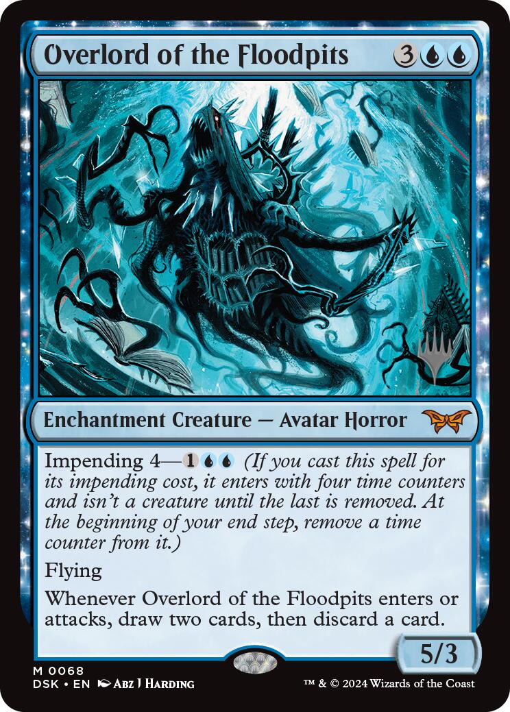 Overlord of the Floodpits [Duskmourn: House of Horror Promos] | Devastation Store