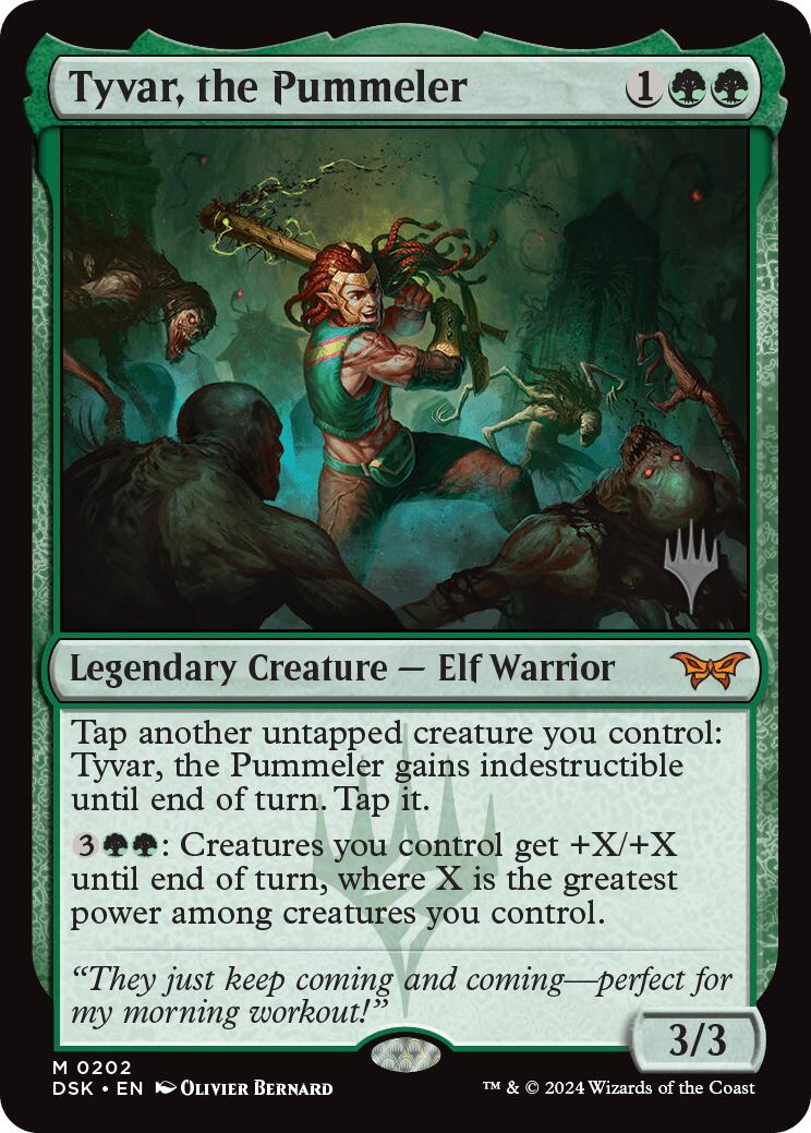 Tyvar, the Pummeler [Duskmourn: House of Horror Promos] | Devastation Store