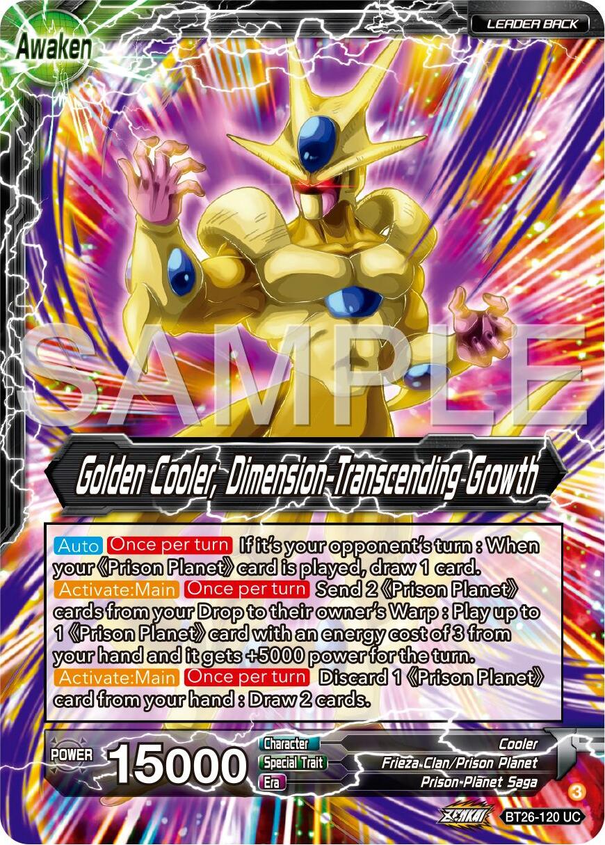 Cool // Golden Cooler, Dimension-Transcending Growth (BT26-120) [Ultimate Advent] | Devastation Store