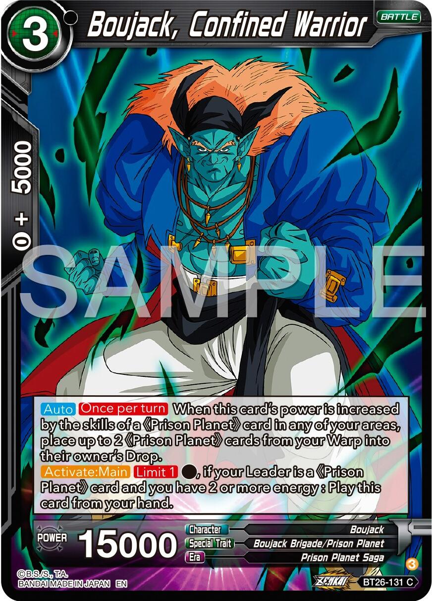 Boujack, Confined Warrior (BT26-131) [Ultimate Advent] | Devastation Store