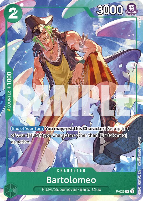 Bartolomeo [Starter Deck: GREEN Uta] | Devastation Store