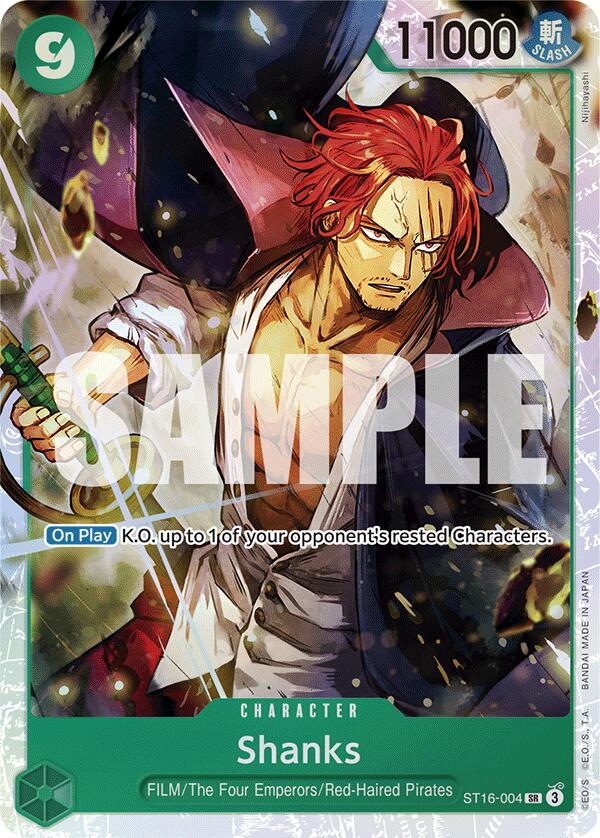 Shanks [Starter Deck: GREEN Uta] | Devastation Store