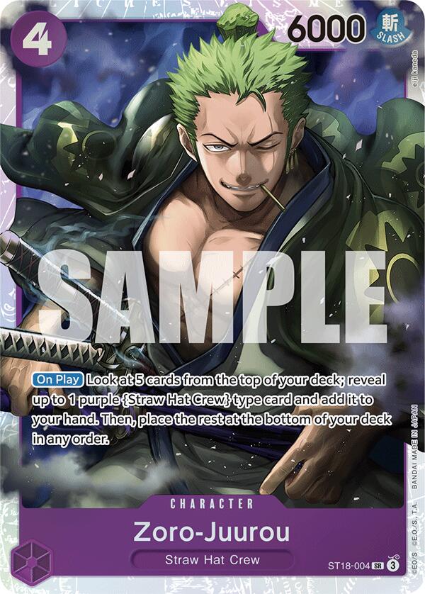 Zoro-Juurou [Starter Deck: PURPLE Monkey.D.Luffy] | Devastation Store