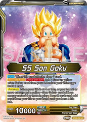 SS Son Goku // SS Son Goku & SS Son Gohan, Battling Father & Son (Alternate Art) (BT26-090) [Ultimate Advent] | Devastation Store