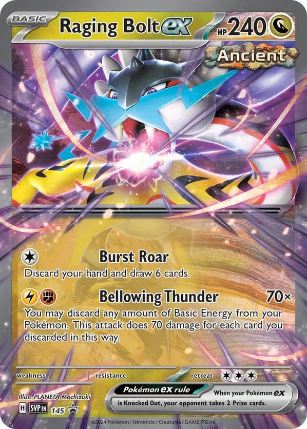 Raging Bolt ex (145) [SV: Scarlet & Violet Promo Cards] | Devastation Store