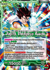 Son Goku & Vegeta // Vegito, Prodigious Fusion (BT26-060) [Ultimate Advent Prerelease Promos] | Devastation Store