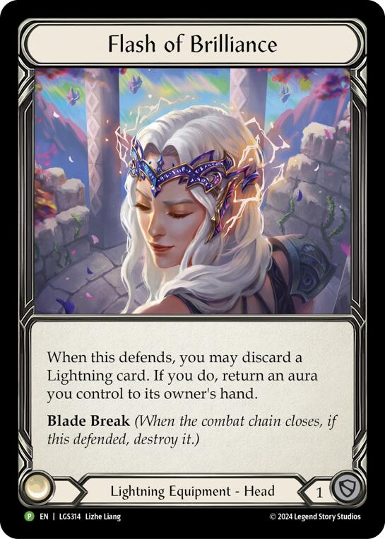 Flash of Brilliance - LGS314 [LGS314] (Promo)  Rainbow Foil | Devastation Store