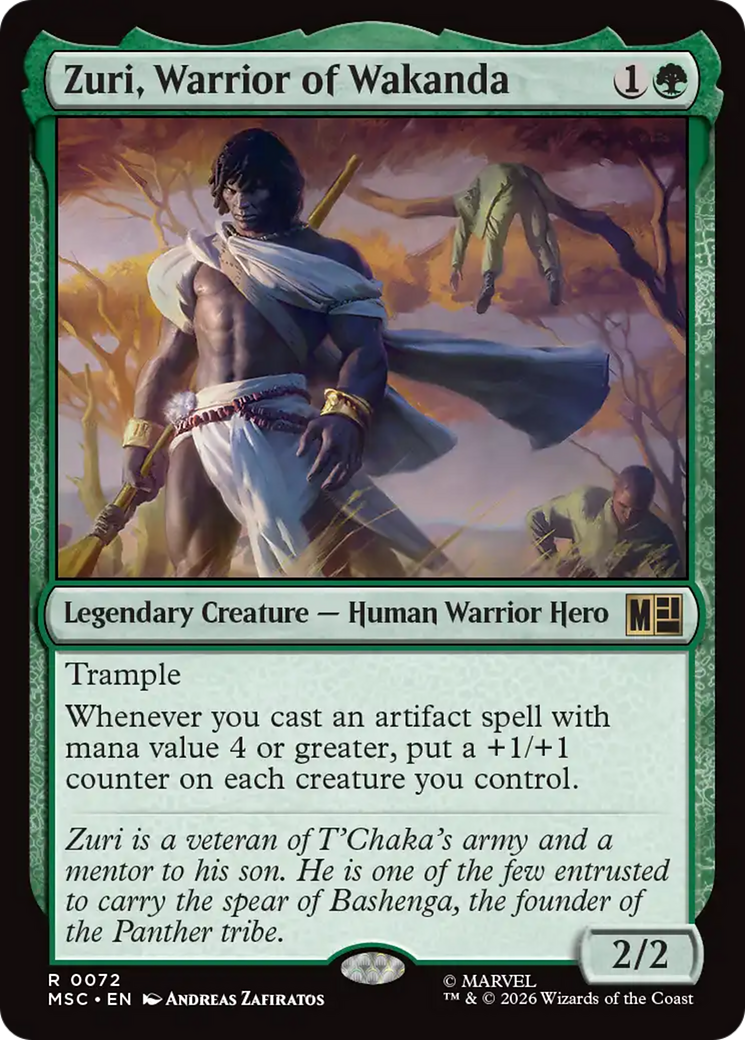 Zuri, Warrior of Wakanda [Marvel Super Heroes Commander] | Devastation Store