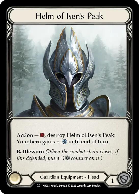 Helm of Isen's Peak [1HB003] (History Pack 1 Bravo Blitz Deck) | Devastation Store