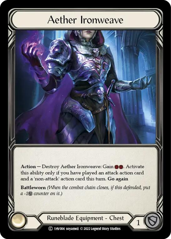 Aether Ironweave [1HV004] (Historic Pack 1 Blitz Deck Viserai) | Devastation Store