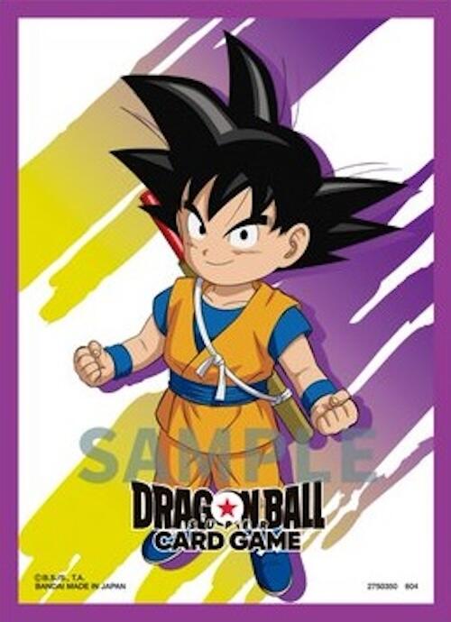 Dragon Ball Super Fusion World Sleeves - Son Goku (Mini) (64-Pack) | Devastation Store