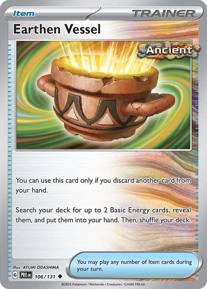Earthen Vessel (106/131) [Scarlet & Violet: Prismatic Evolutions] | Devastation Store