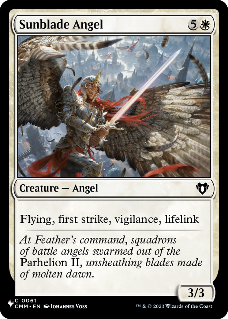 Sunblade Angel [The List Reprints] | Devastation Store