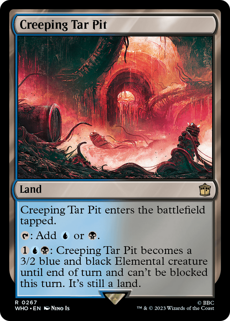 Creeping Tar Pit [Doctor Who] | Devastation Store