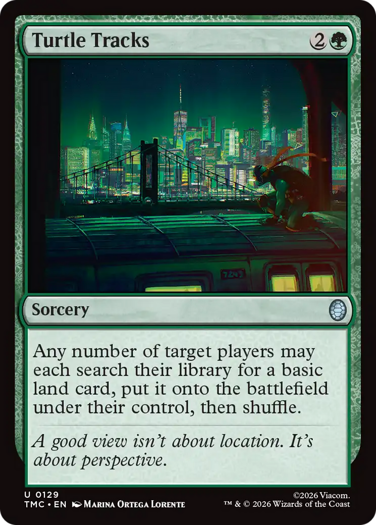 Turtle Tracks [Teenage Mutant Ninja Turtles Commander] | Devastation Store