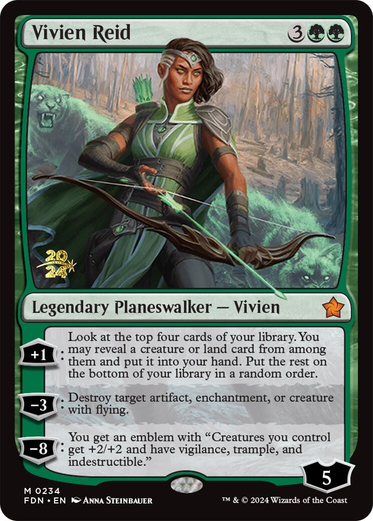 Vivien Reid [Foundations Prerelease Promos] | Devastation Store