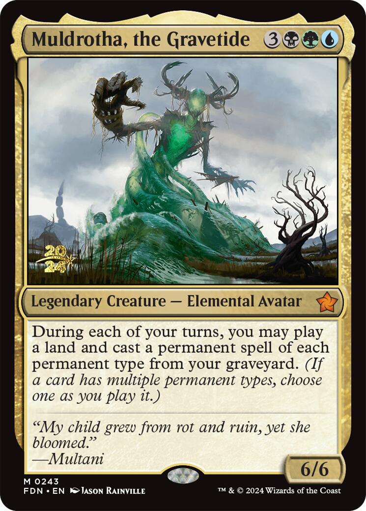 Muldrotha, the Gravetide [Foundations Prerelease Promos] | Devastation Store